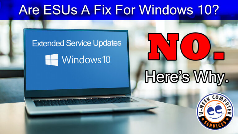 Extended Security Updates Aren’t Worth It. Here’s Why.